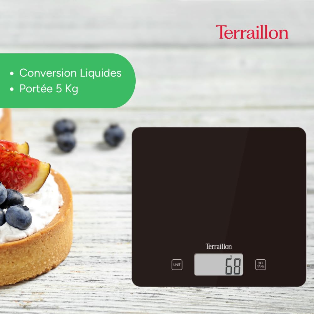 terraillon-balance-de-cuisine-lectronique-classic-black-plateau-verre-5-kg-pr-ci image 4