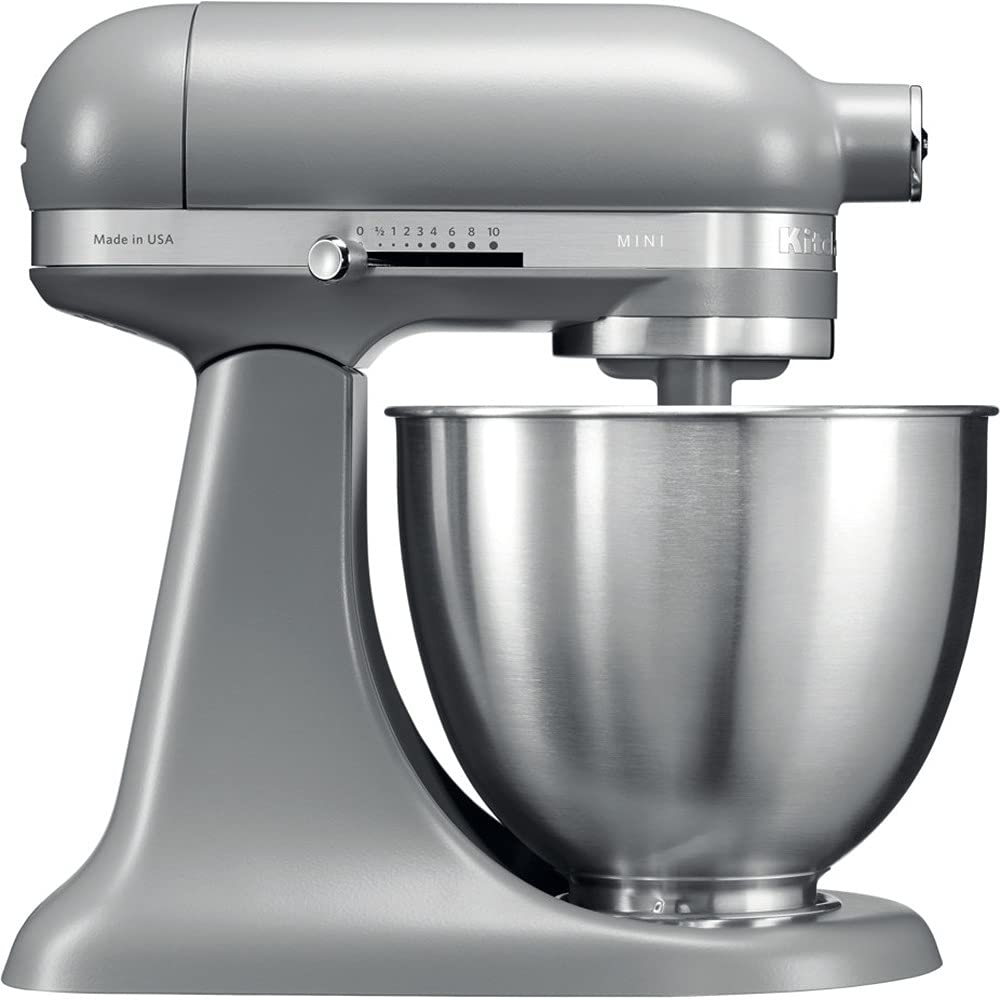kitchenaid-mini-robot-de-cuisine-3-3-l-gris-mat-5ksm3311xefg image 1
