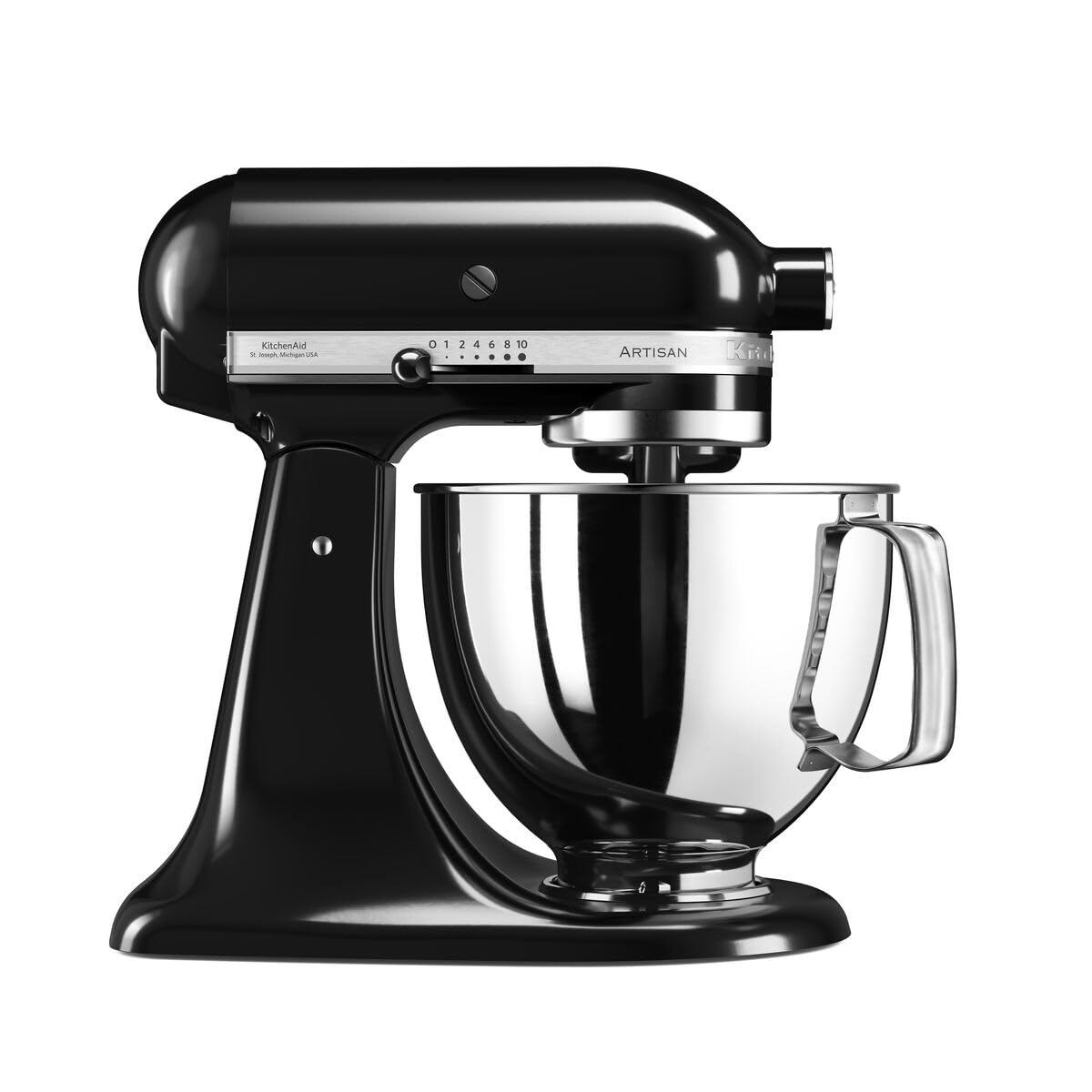 kitchenaid-artisan-robot-p-tissier-4-8-l-noir-onyx-5ksm125 image 1