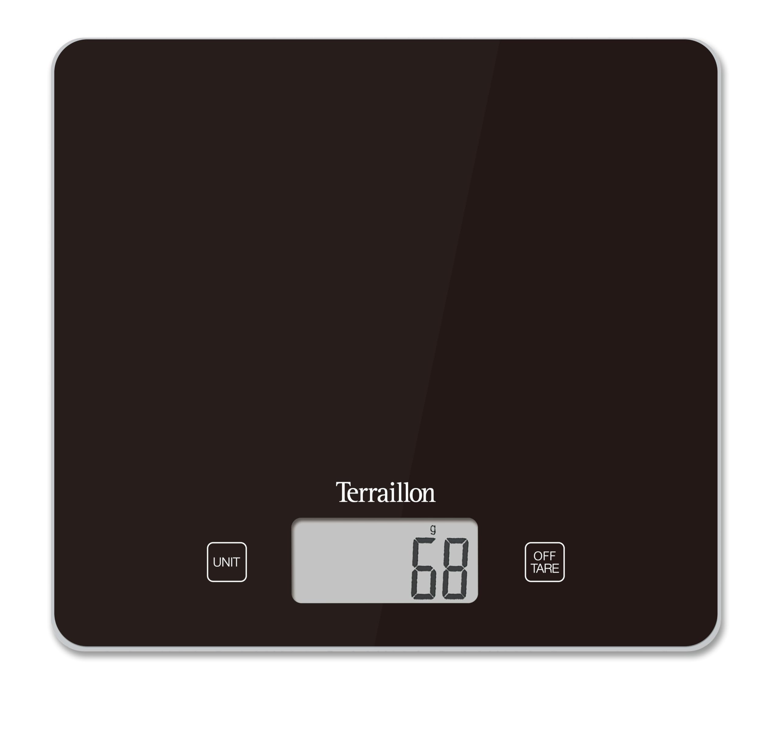 terraillon-balance-de-cuisine-lectronique-classic-black-plateau-verre-5-kg-pr-ci image 7