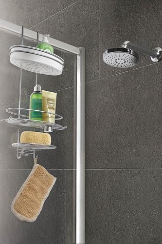 metaltex-orbit-valet-de-douche-3-niveaux-acier-inoxydable-argent image 7