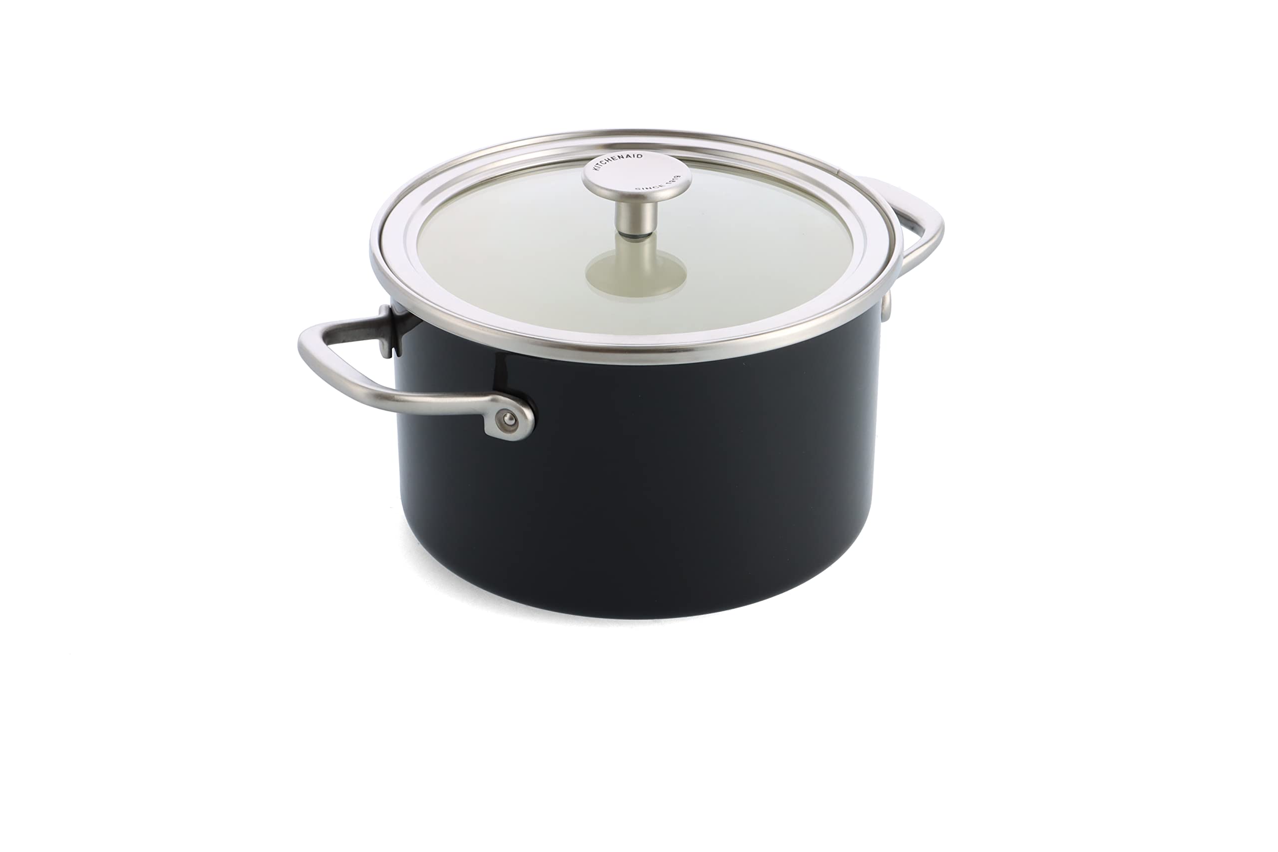 kitchenaid-steel-core-enamel-casserole-cocotte-20-cm-avec-couvercle-3-7-l-cr-me- image 6