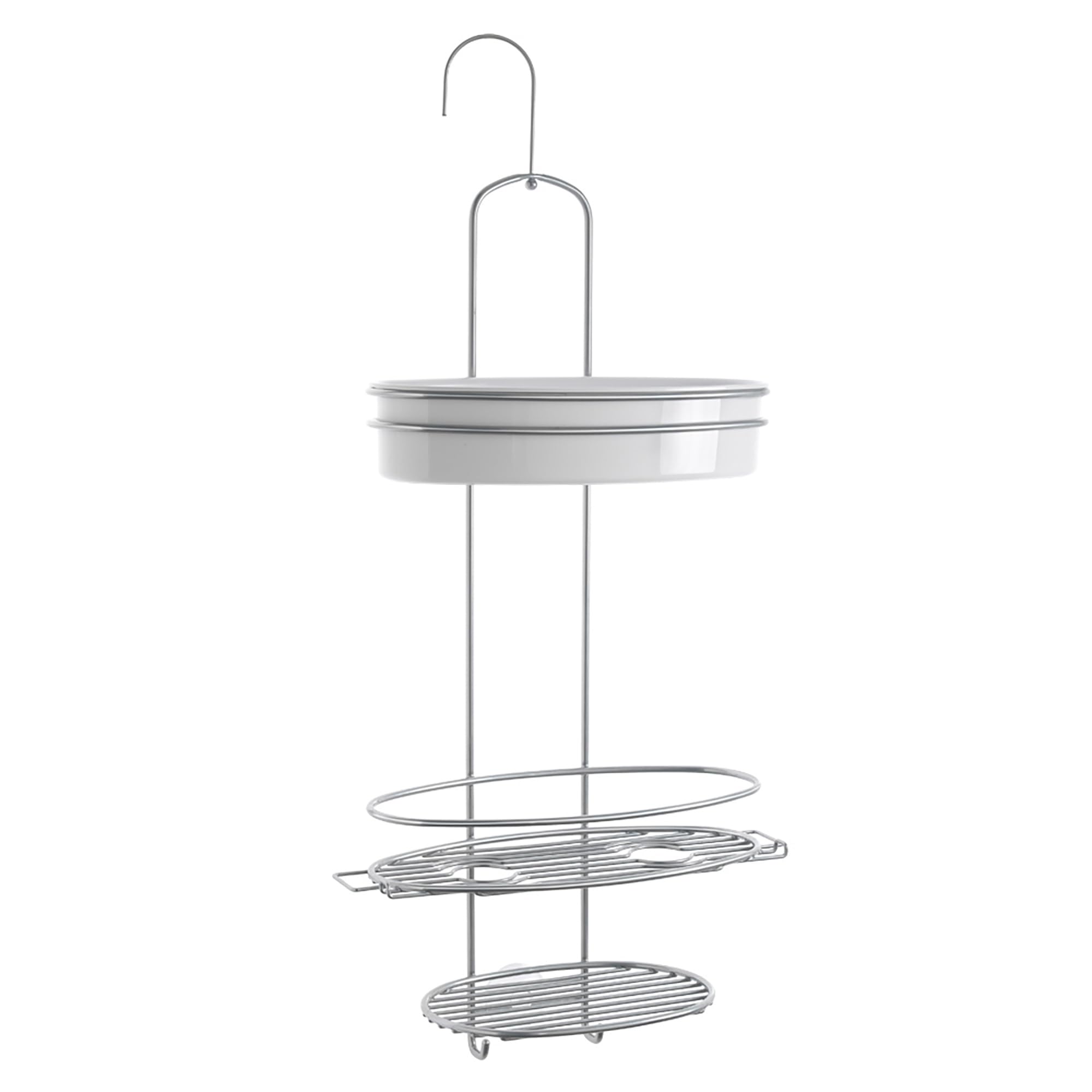 metaltex-orbit-tag-re-de-douche-3-niveaux-acier-inoxydable-29-x-13-x-65-cm image 1