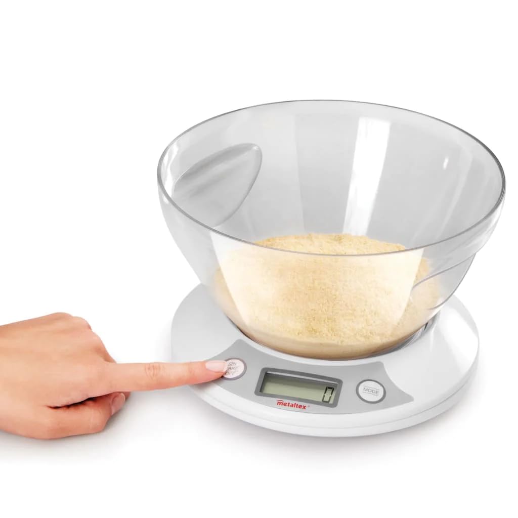 metaltex-balance-de-cuisine-digitale-avec-bol-5-kg-p-se-aliments-pr-cis-avec-fon image 4