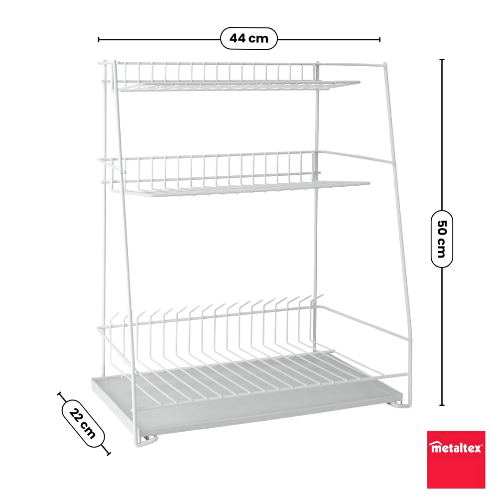 metaltex-atoll-gouttoir-vaisselle-3-niveaux-44-x-22-x-50-cm-m-tal-robuste-made-i image 3