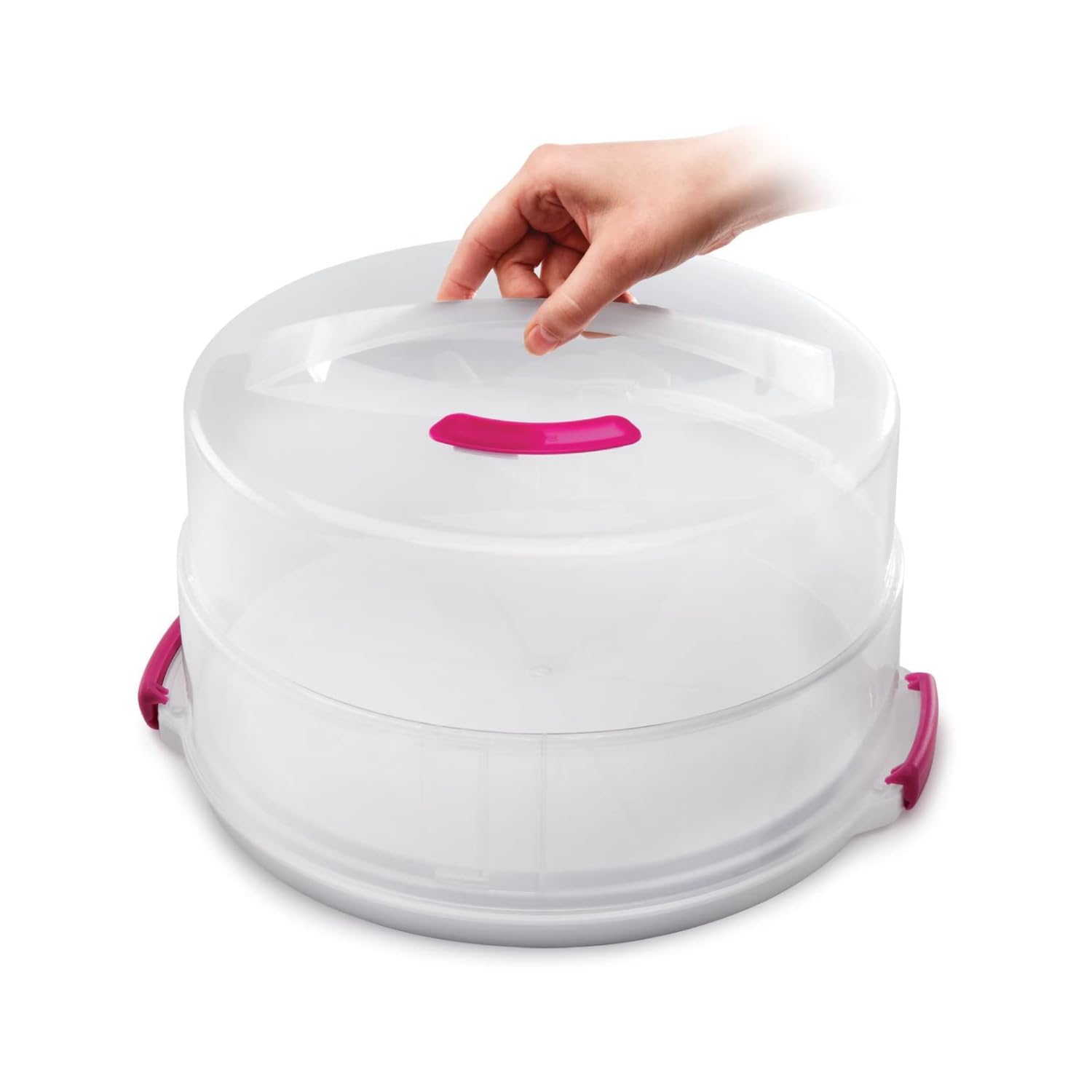 metaltex-cloche-g-teaux-ajustable-protecteur-transport-pour-g-teaux-36-cm-hauteu image 2