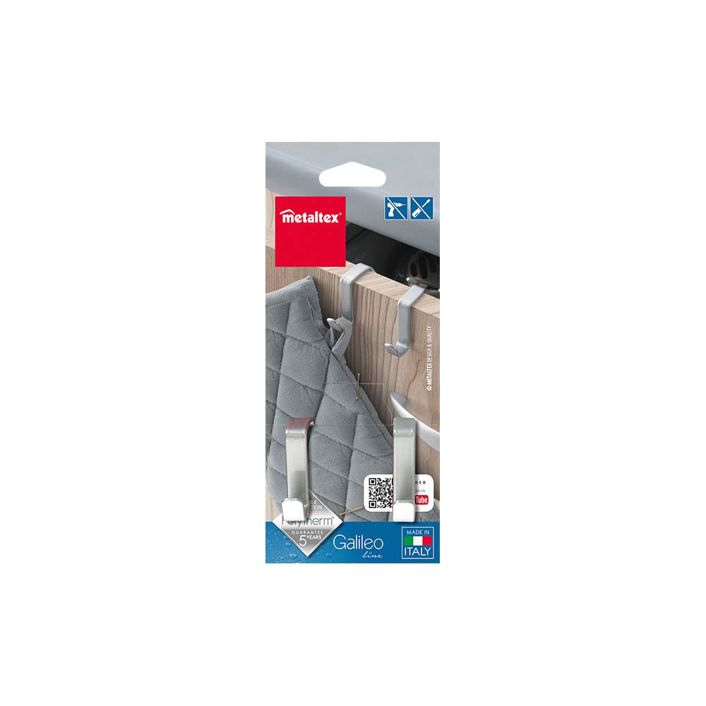 metaltex-galileo-double-crochet-en-m-tal-blanc-rev-tement-polytherme-antirouille image 6