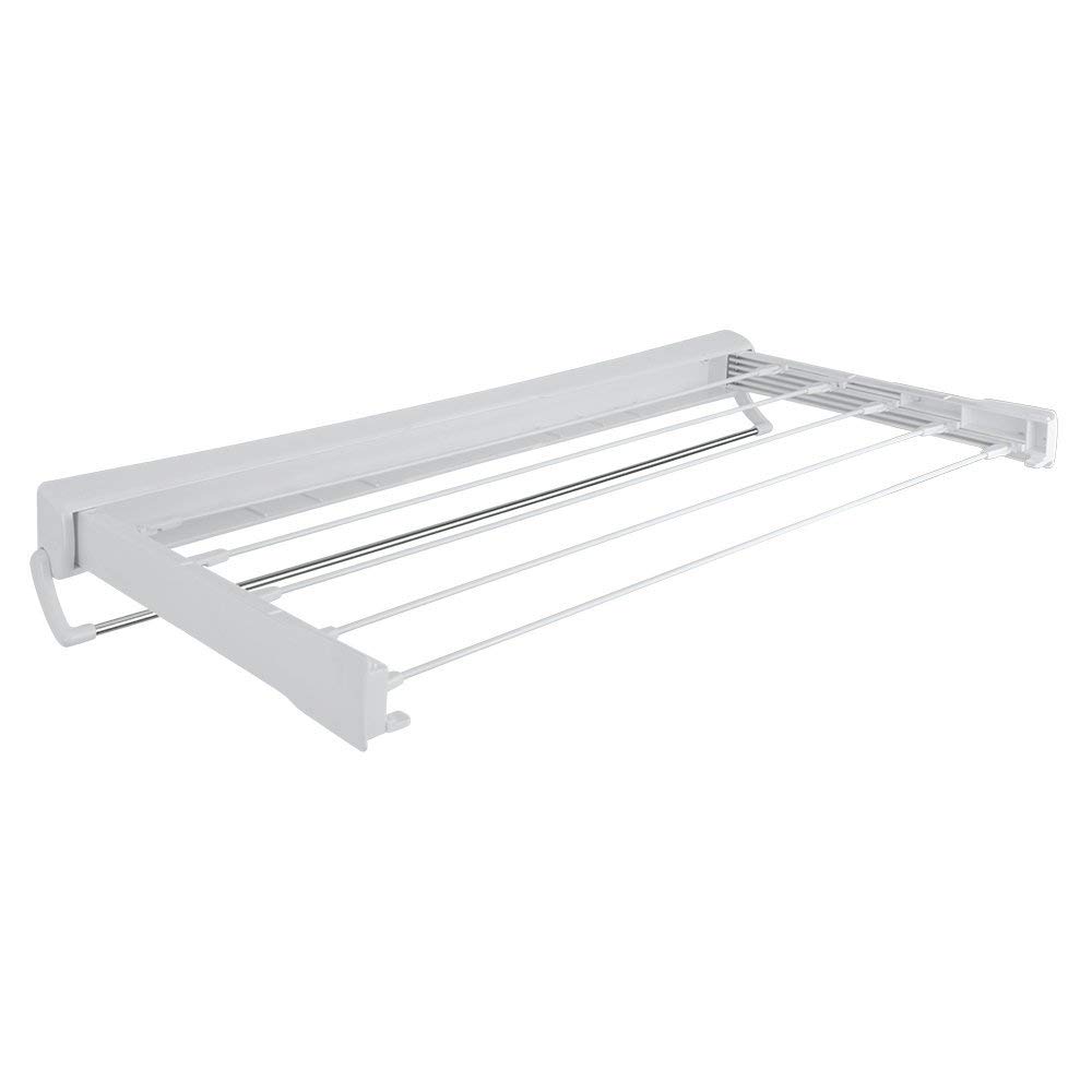metaltex-rapallo-s-choir-linge-mural-t-lescopique-3-5-m-blanc-avec-barre-porte-s image 1