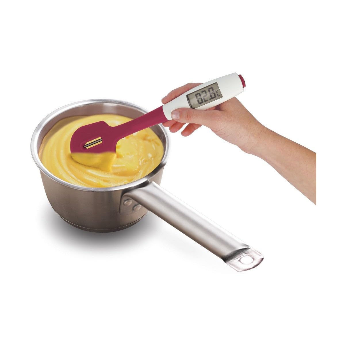 spatule-thermom-tre-metaltex-dolceforno-2-en-1 image 4