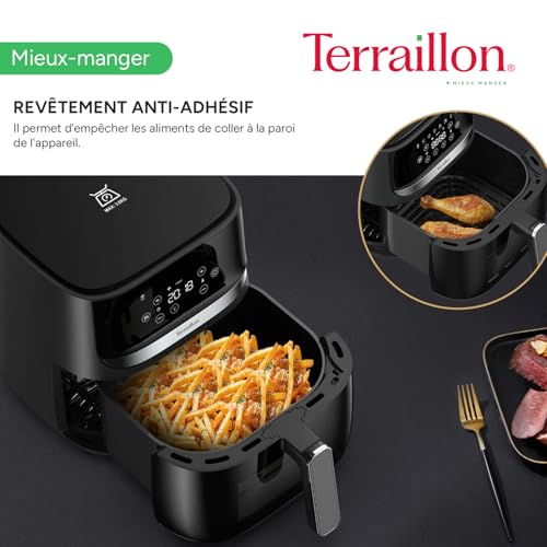 terraillon-cook-fry-smart-air-fryer-5-7-l-1700-w-avec-balance-int-gr-e image 7