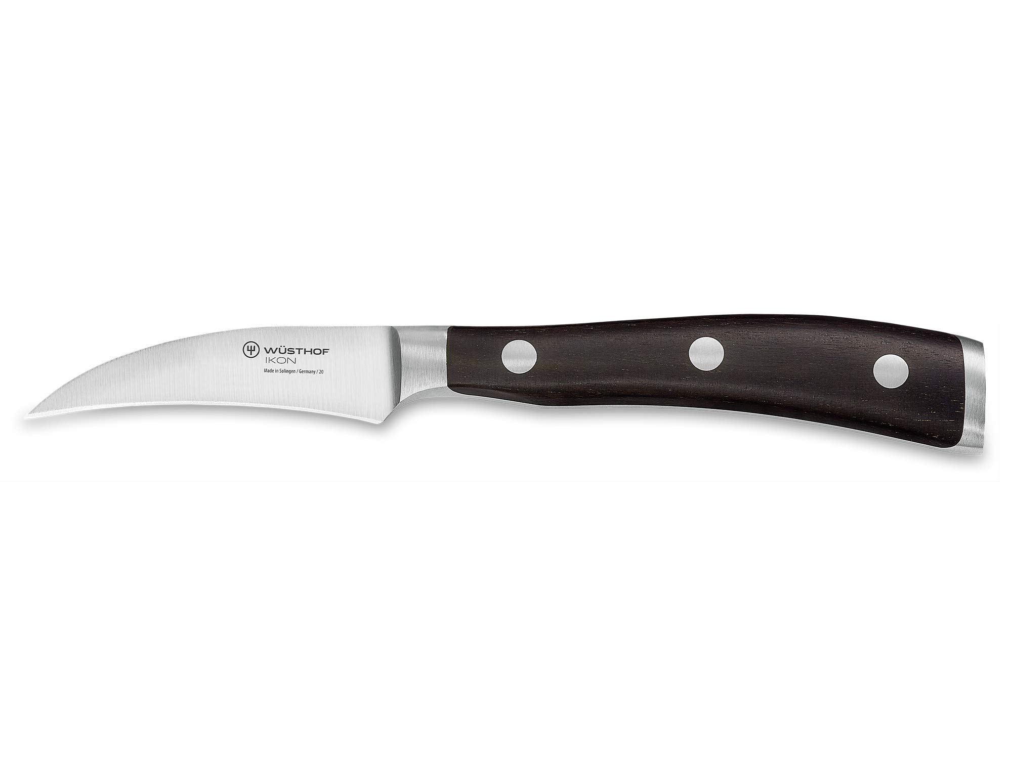 w-sthof-ikon-couteau-l-gumes-7-cm-lame-courb-e-bec-d-oiseau-manche-bois image 1