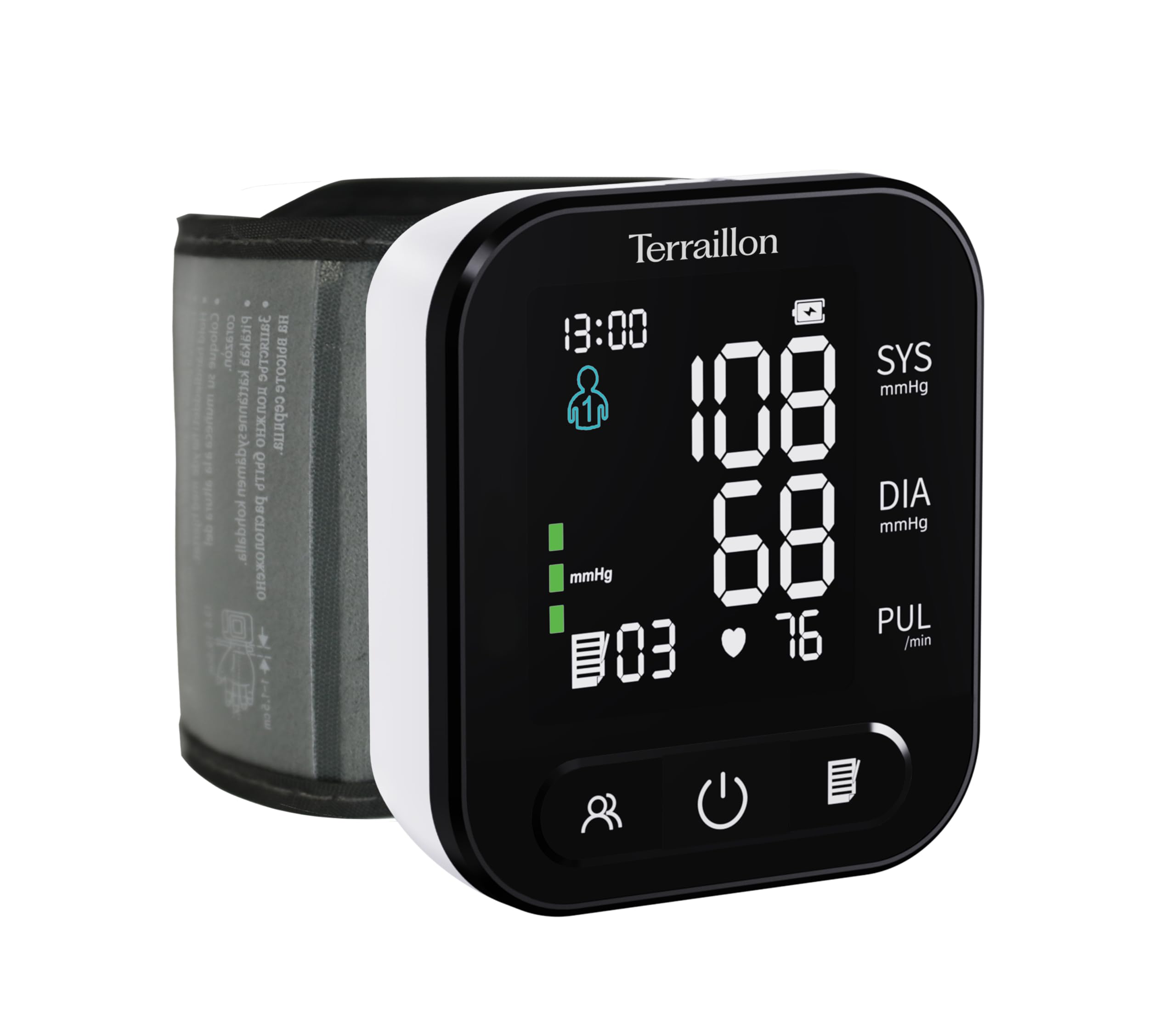 terraillon-tensiom-tre-poignet-compact-tp251-classe-iia-cran-led-brassard-13-5-1 image 1