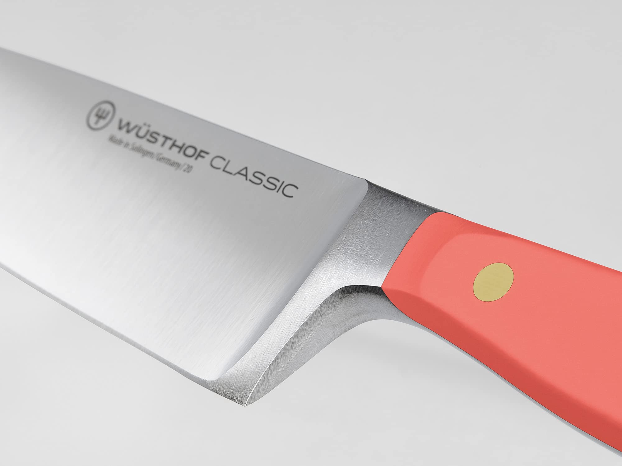 w-sthof-classic-couteau-jambon-16-cm-manche-coral-peach-orange-forg-solingen image 2