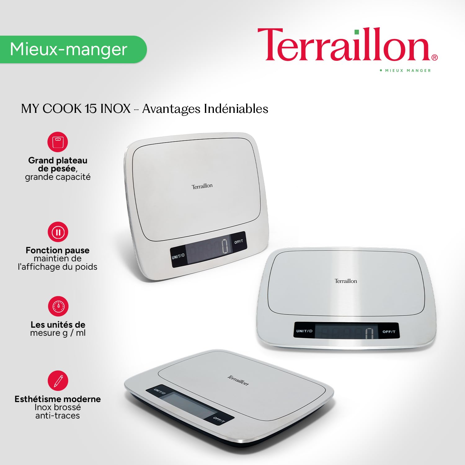 terraillon-my-cook-15-inox-balance-de-cuisine-15-kg-cran-lcd-inox image 5