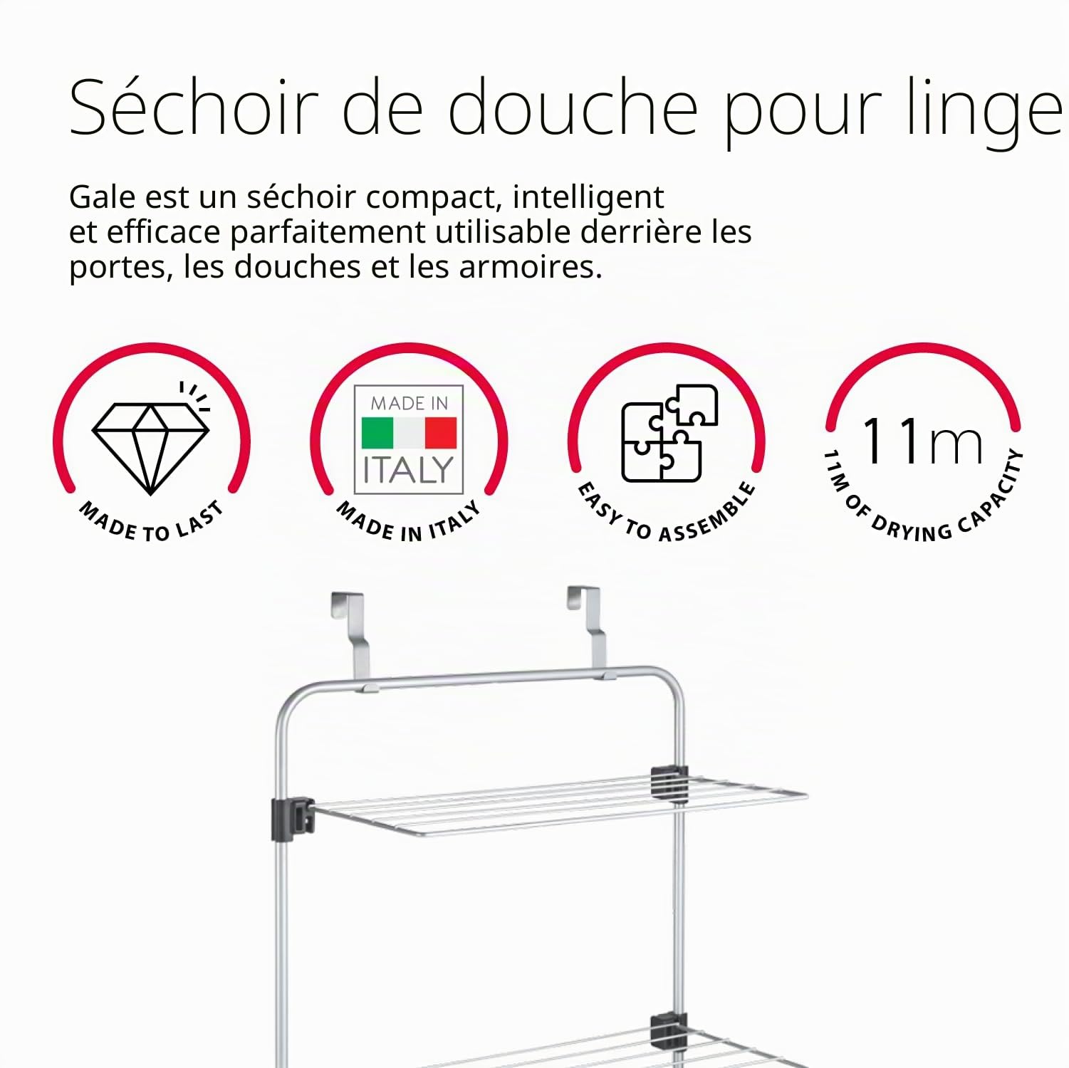 metaltex-s-choir-linge-gale-over-the-door-avec-rev-tement-epotherm-gris-31-x-57- image 3