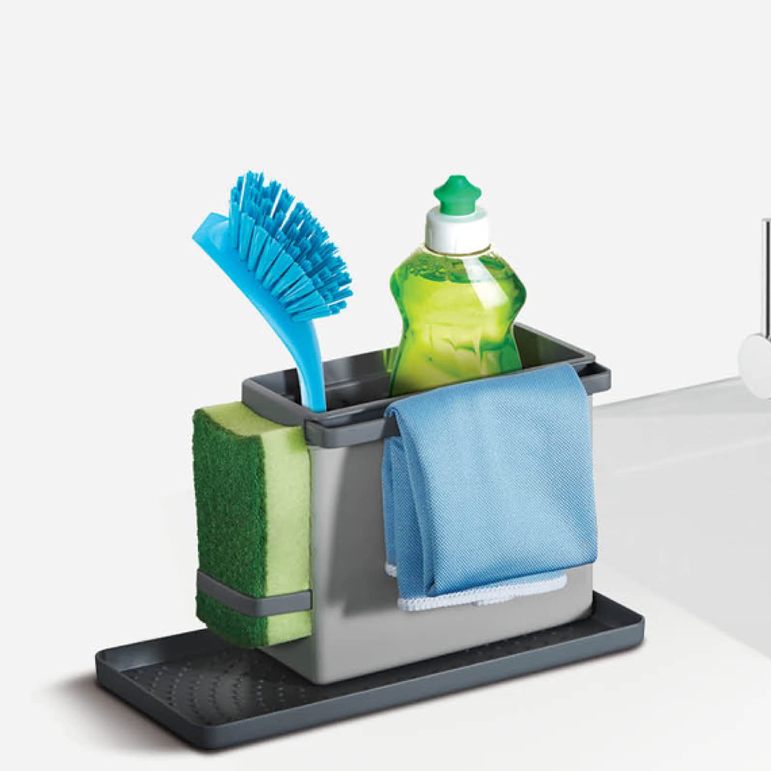 metaltex-tidytex-bac-de-rangement-modulable-pour-vier-avec-plateau image 5