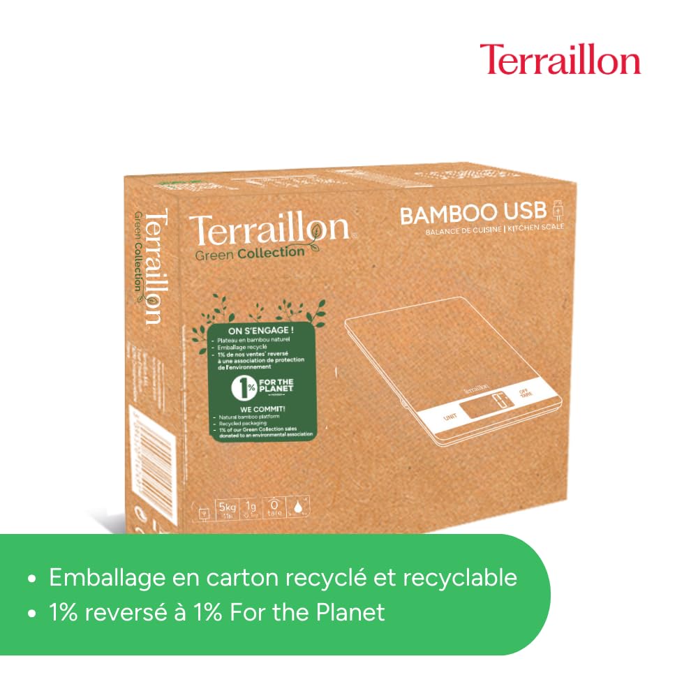 balance-de-cuisine-lectronique-terraillon-bamboo-usb-c-rechargeable-3-kg image 7