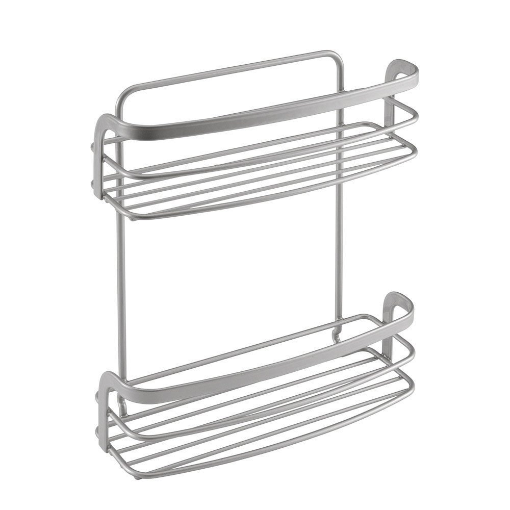 metaltex-eureka-porte-pices-mural-2-tages-20-x-8-x-25-cm-avec-rev-tement-polythe image 1