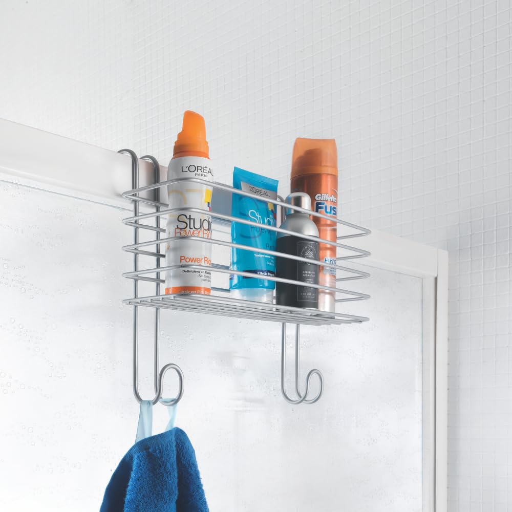 tag-re-de-douche-suspendue-metaltex-radius-avec-2-crochets-rev-tement-polytherm- image 7