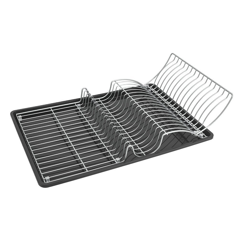 metaltex-gouttoir-vaisselle-pliable-wingtex-avec-plateaux-repliables image 2