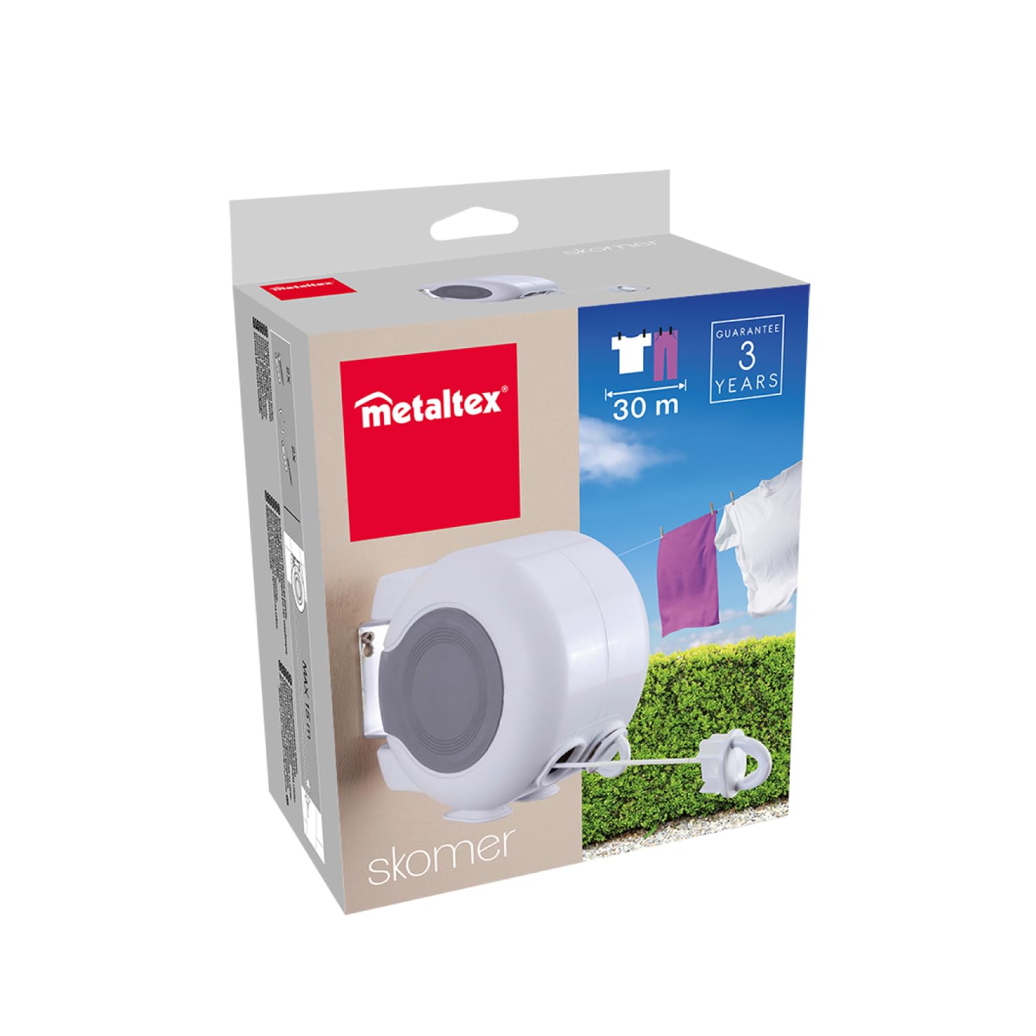 metaltex-s-choir-mural-r-tractable-blanc-30-m-d-tendage-2-x-15-m-avec-enrouleur- image 2