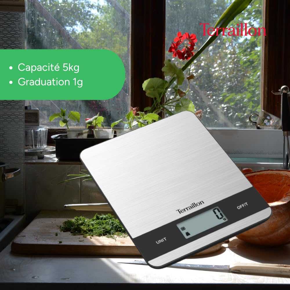 balance-de-cuisine-lectronique-terraillon-slim-steel-5-kg-ultra-plate-en-inox image 5