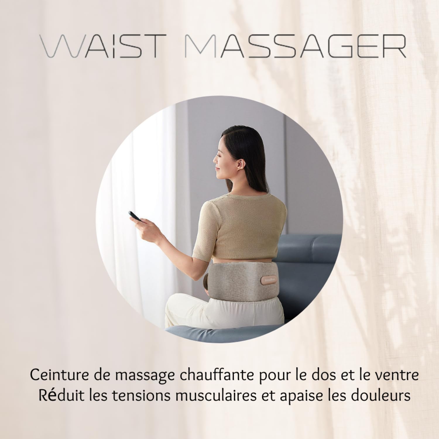 terraillon-waist-massager-ceinture-chauffante-lombaire-et-ventre-sans-fil image 2