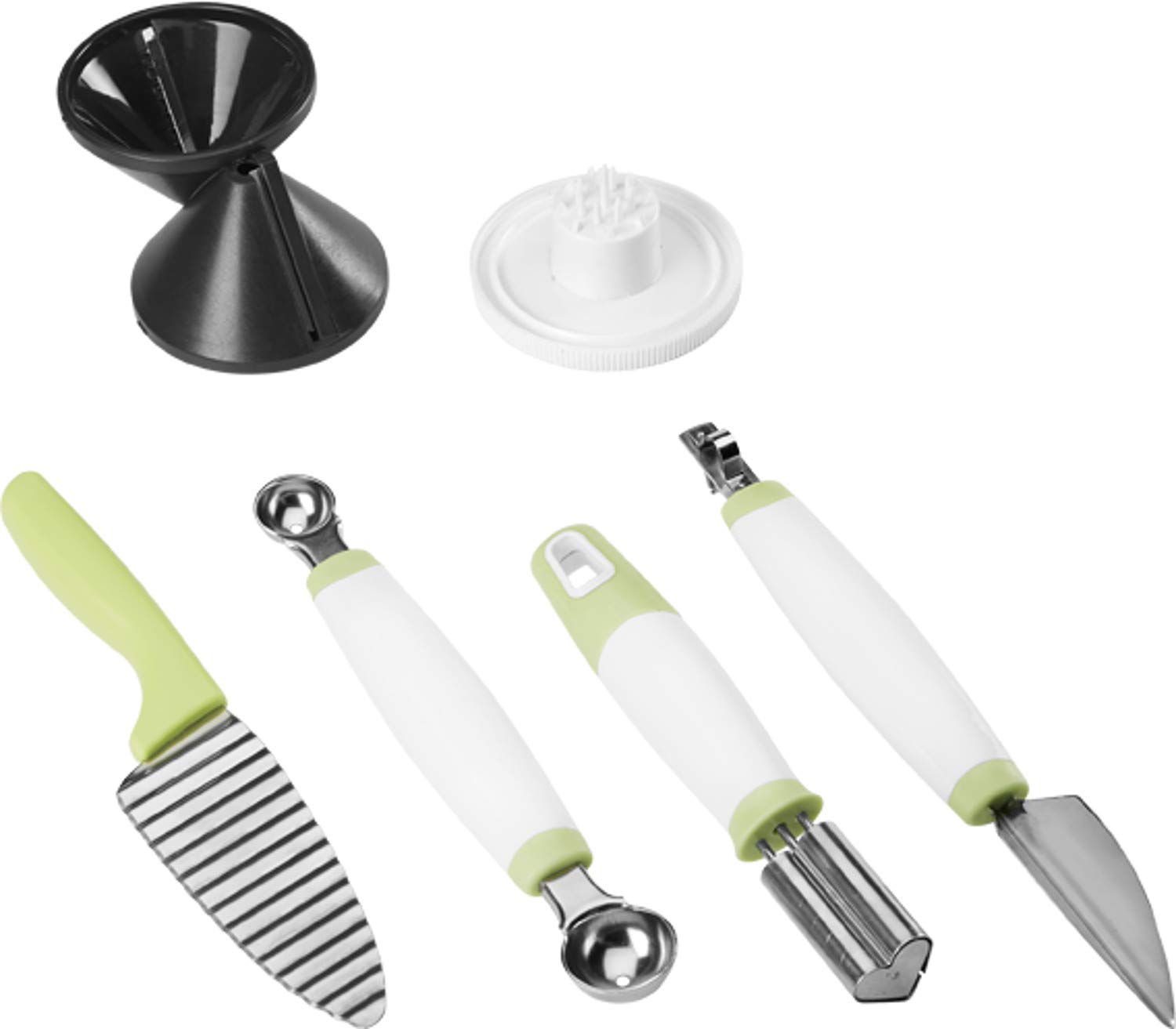 metaltex-set-d-coration-culinaire-5-outils-couteau-garnir-emporte-pi-ces-coupe-o image 2
