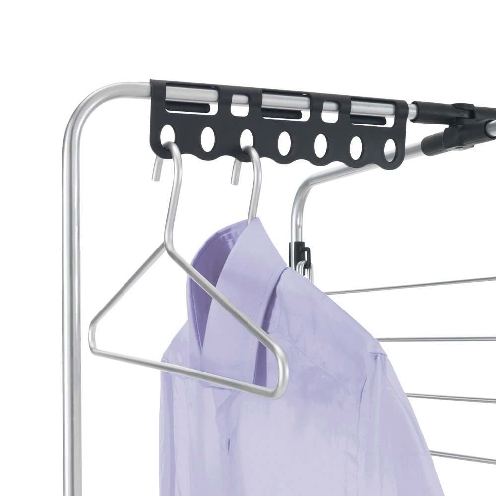 porte-cintres-metaltex-pour-s-che-linge-blanc-jusqu-7-cintres image 1