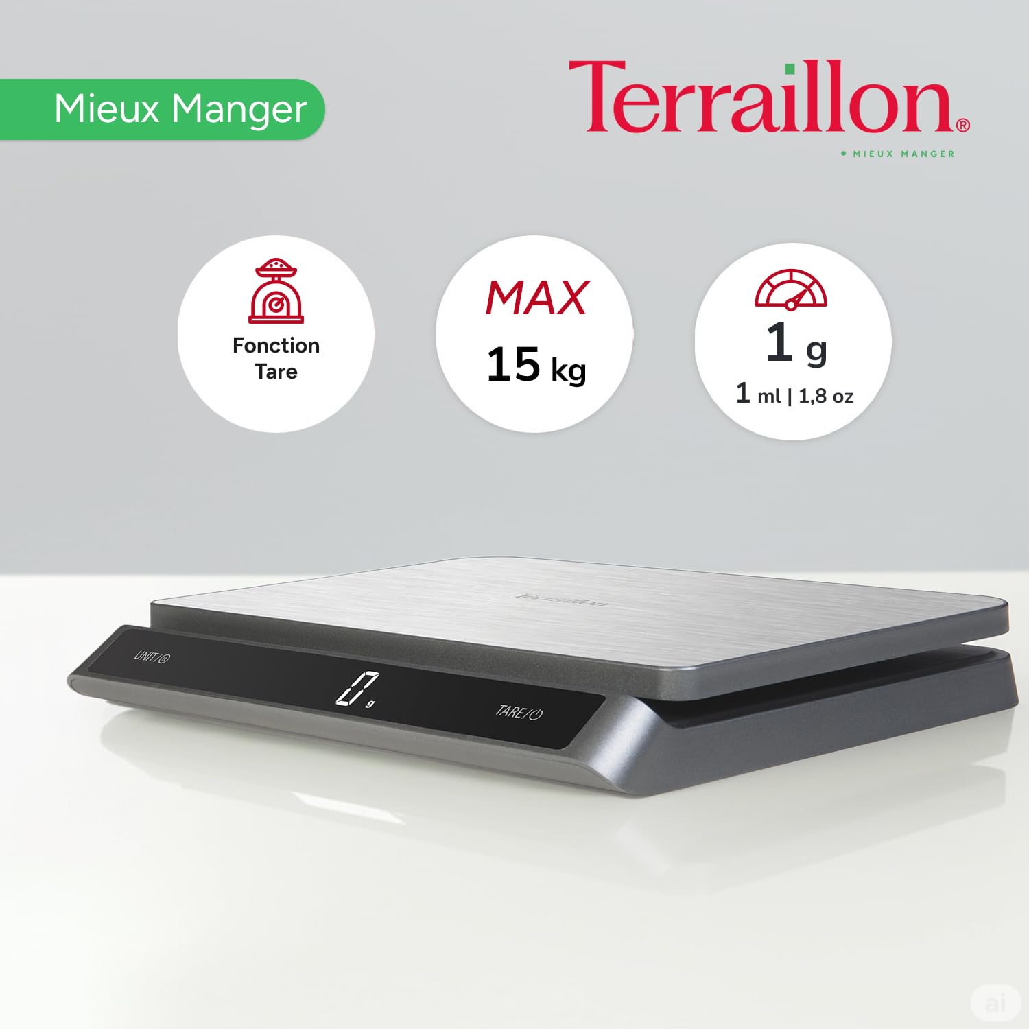 balance-de-cuisine-lectronique-professionnelle-terraillon-pro-usb15-avec-plateau image 3
