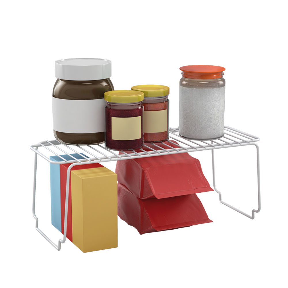 metaltex-totem-pont-de-rangement-pliable-47x21x14-cm-blanc image 7