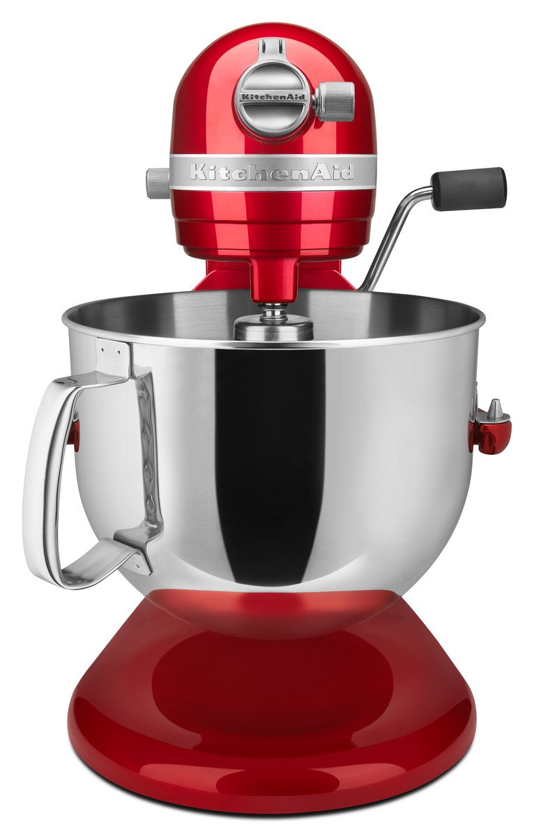 robot-p-tissier-sur-socle-kitchenaid-artisan-6-9-l-rouge image 2