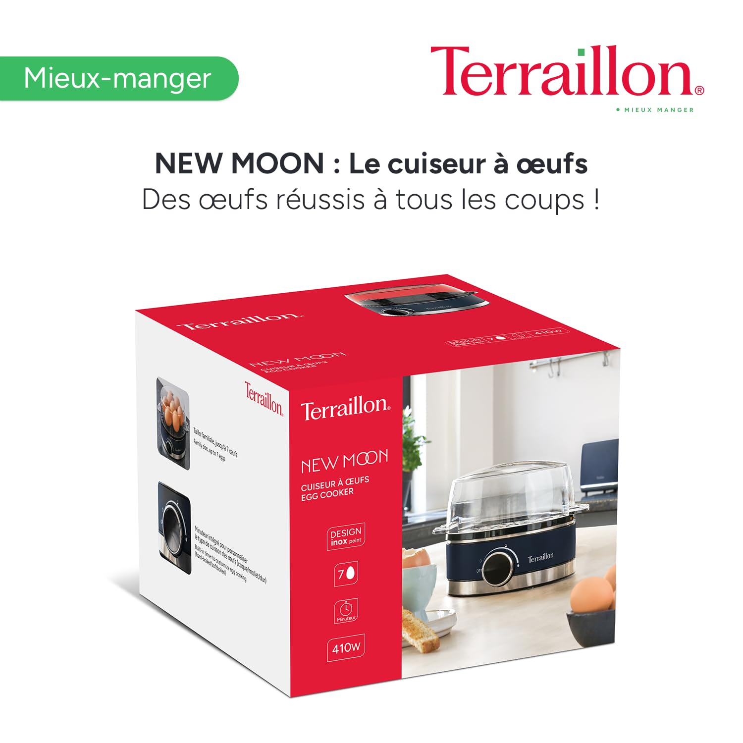 terraillon-new-moon-cuiseur-ufs-lectrique-7-ufs-410w-minuteur-int-gr-bleu image 6