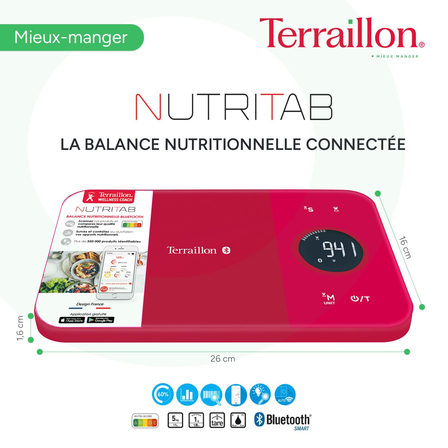 terraillon-nutritab-balance-de-cuisine-connect-e-bluetooth-rouge image 8