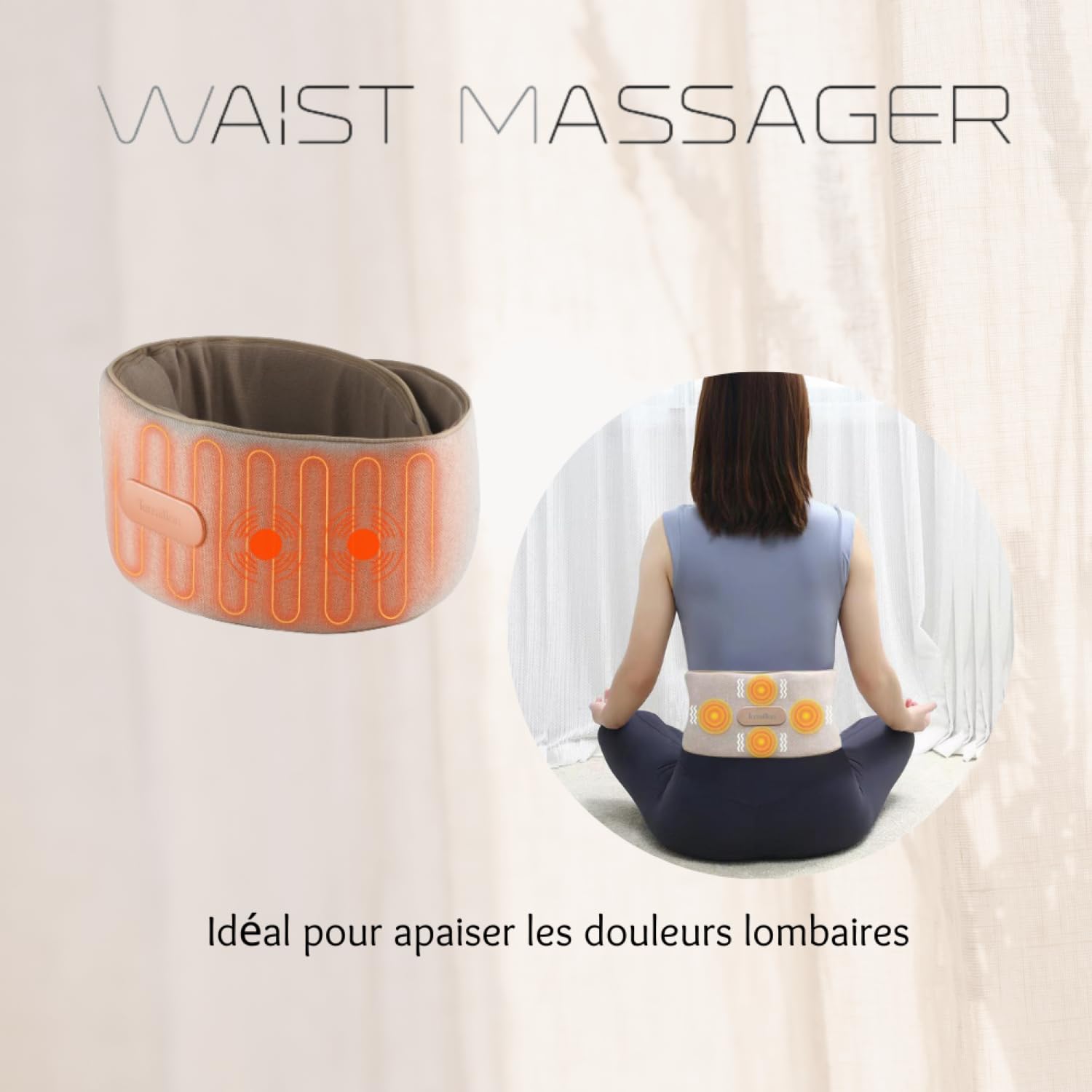 terraillon-waist-massager-ceinture-chauffante-lombaire-et-ventre-sans-fil image 6