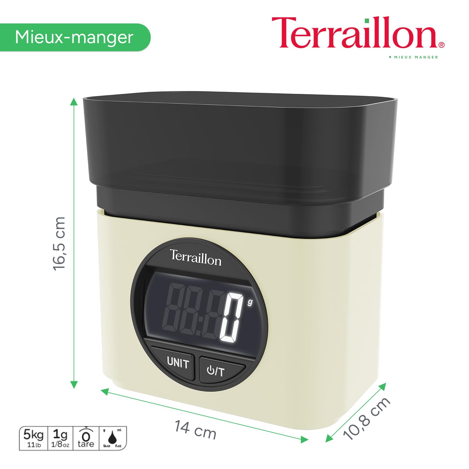 terraillon-balance-de-cuisine-lectronique-mythique-ba22-bol-int-gr-0-7l-cran-lcd image 5