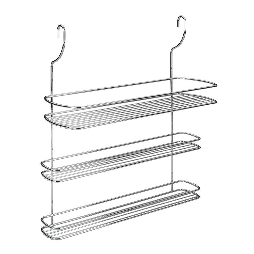 metaltex-lonardo-tag-re-pices-suspendue-en-acier-chrom-3-tages-35x13x41-cm image 1