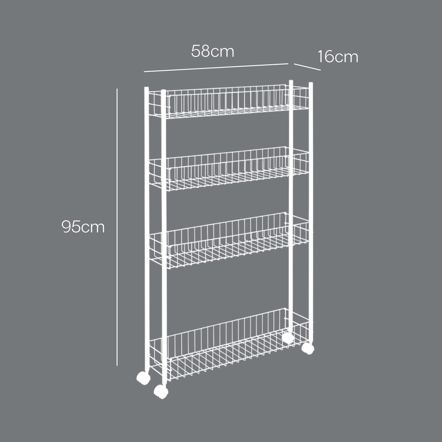 metaltex-fino-resserre-d-montable-extra-fine-4-niveaux-16-cm-blanc image 4