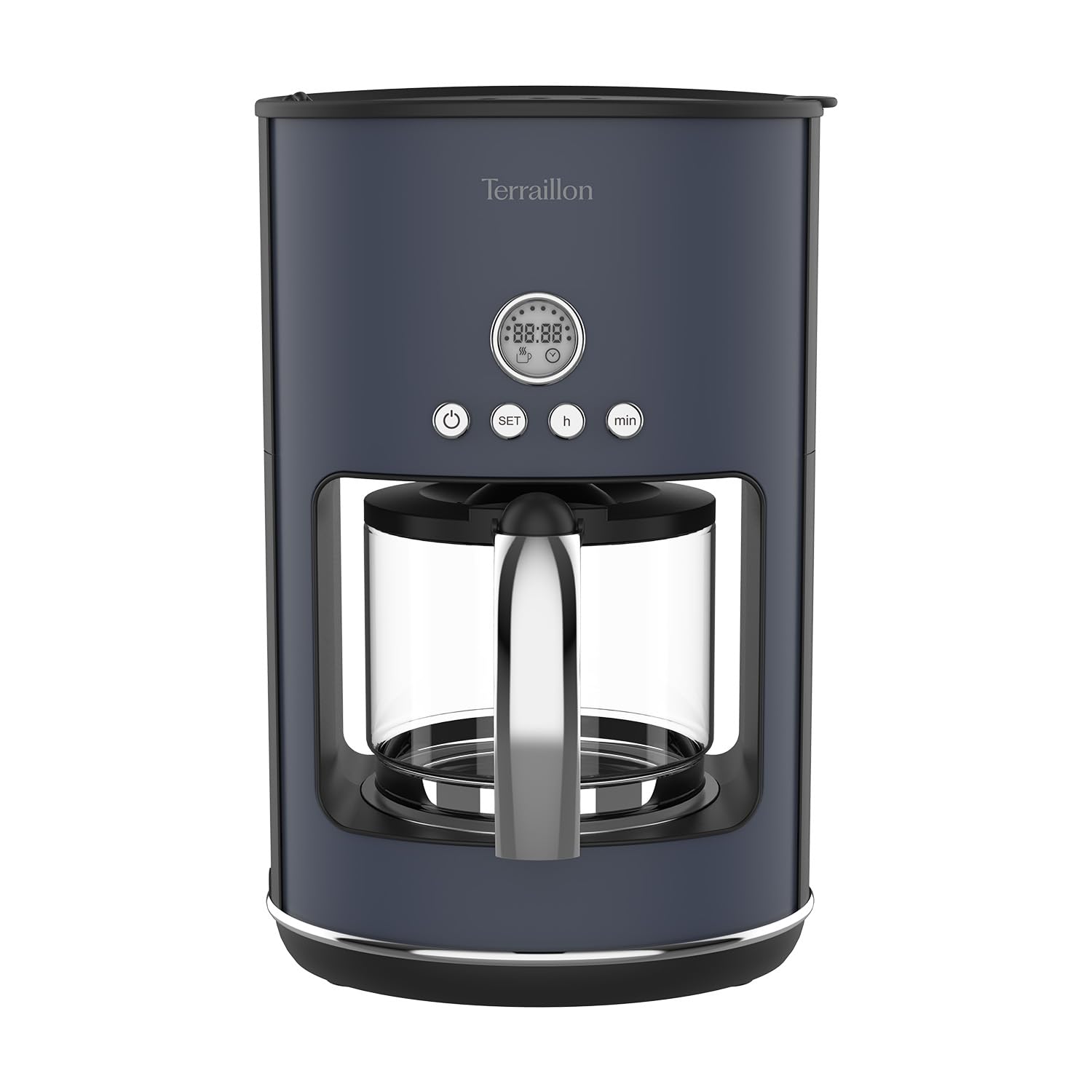 cafeti-re-filtre-programmable-terraillon-new-moon-1-25-l-inox-peint image 1