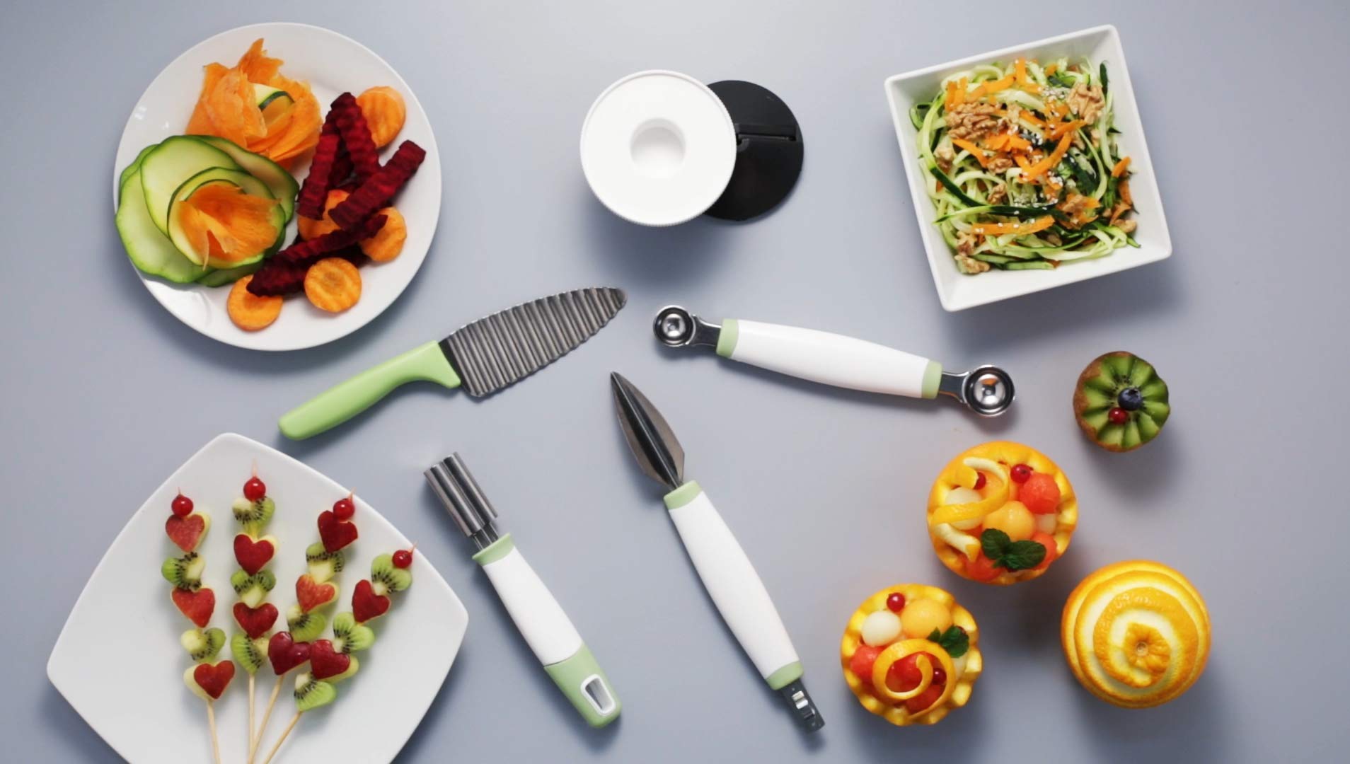 metaltex-set-d-coration-culinaire-5-outils-couteau-garnir-emporte-pi-ces-coupe-o image 5