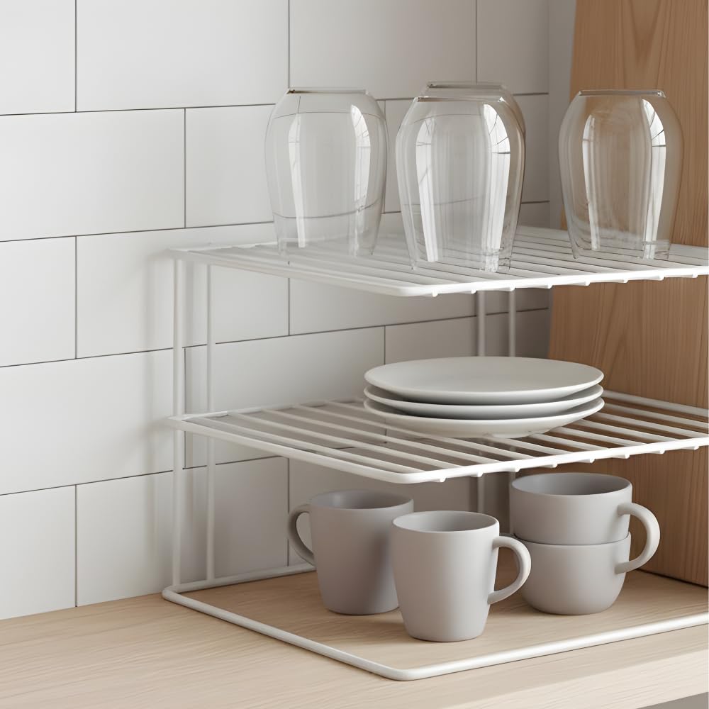 metaltex-silos-tag-re-d-angle-porte-assiettes-2-niveaux-blanc image 7