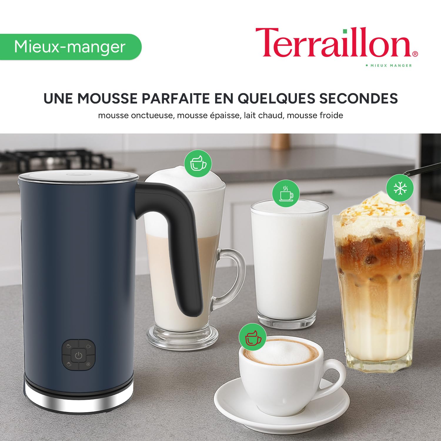 terraillon-new-moon-mousseur-lait-lectrique-4-fonctions-300-ml-inox-bleu image 4