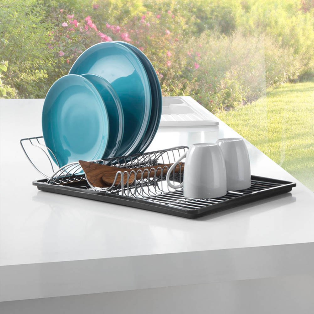metaltex-gouttoir-vaisselle-pliable-wingtex-avec-plateaux-repliables image 4