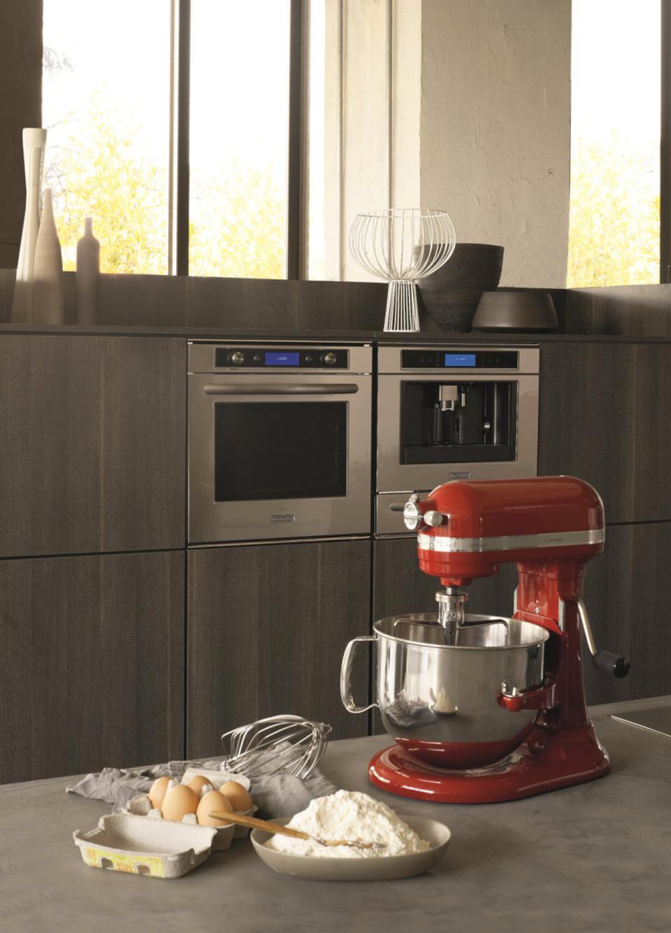 robot-p-tissier-sur-socle-kitchenaid-artisan-6-9-l-rouge image 4