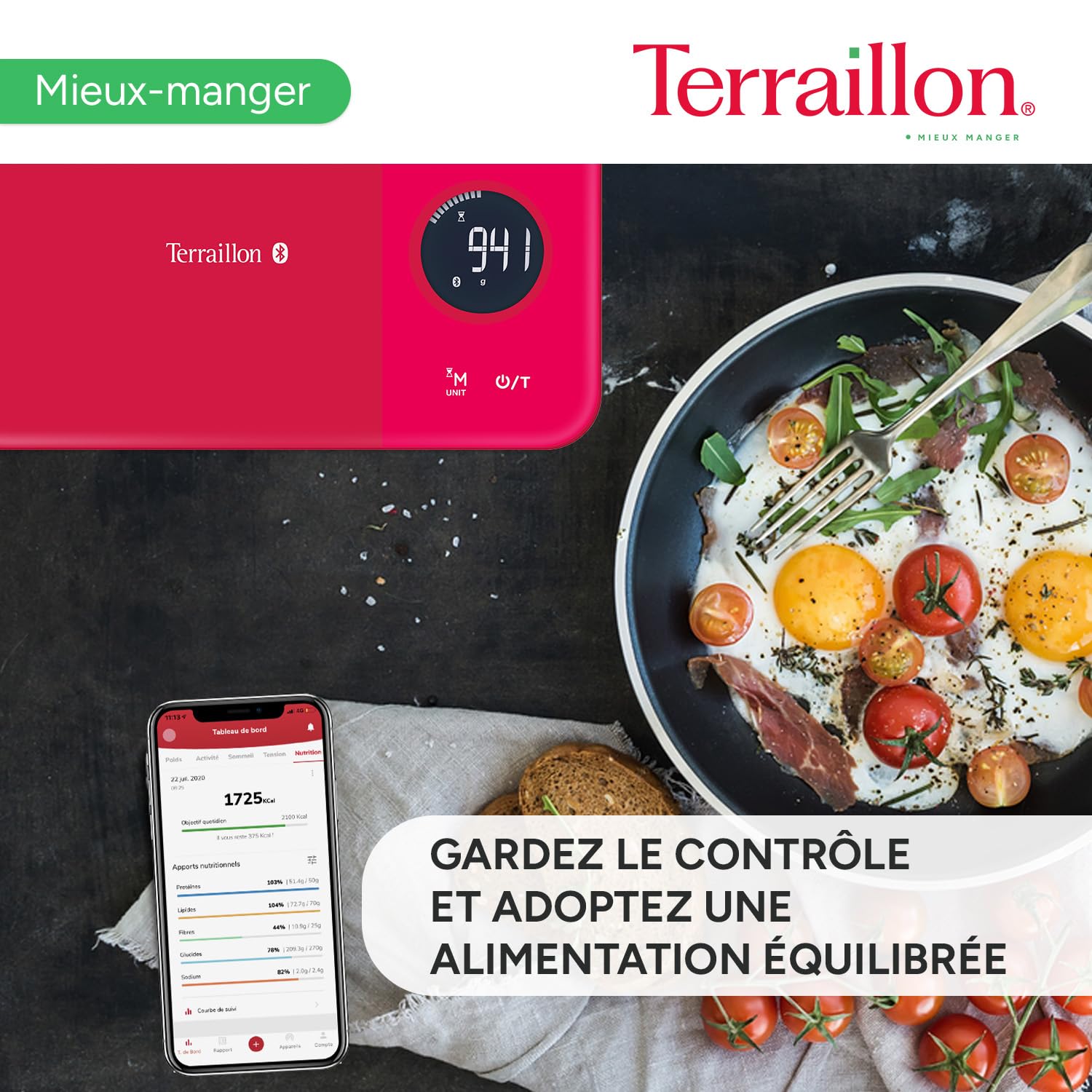 terraillon-nutritab-balance-de-cuisine-connect-e-bluetooth-rouge image 5