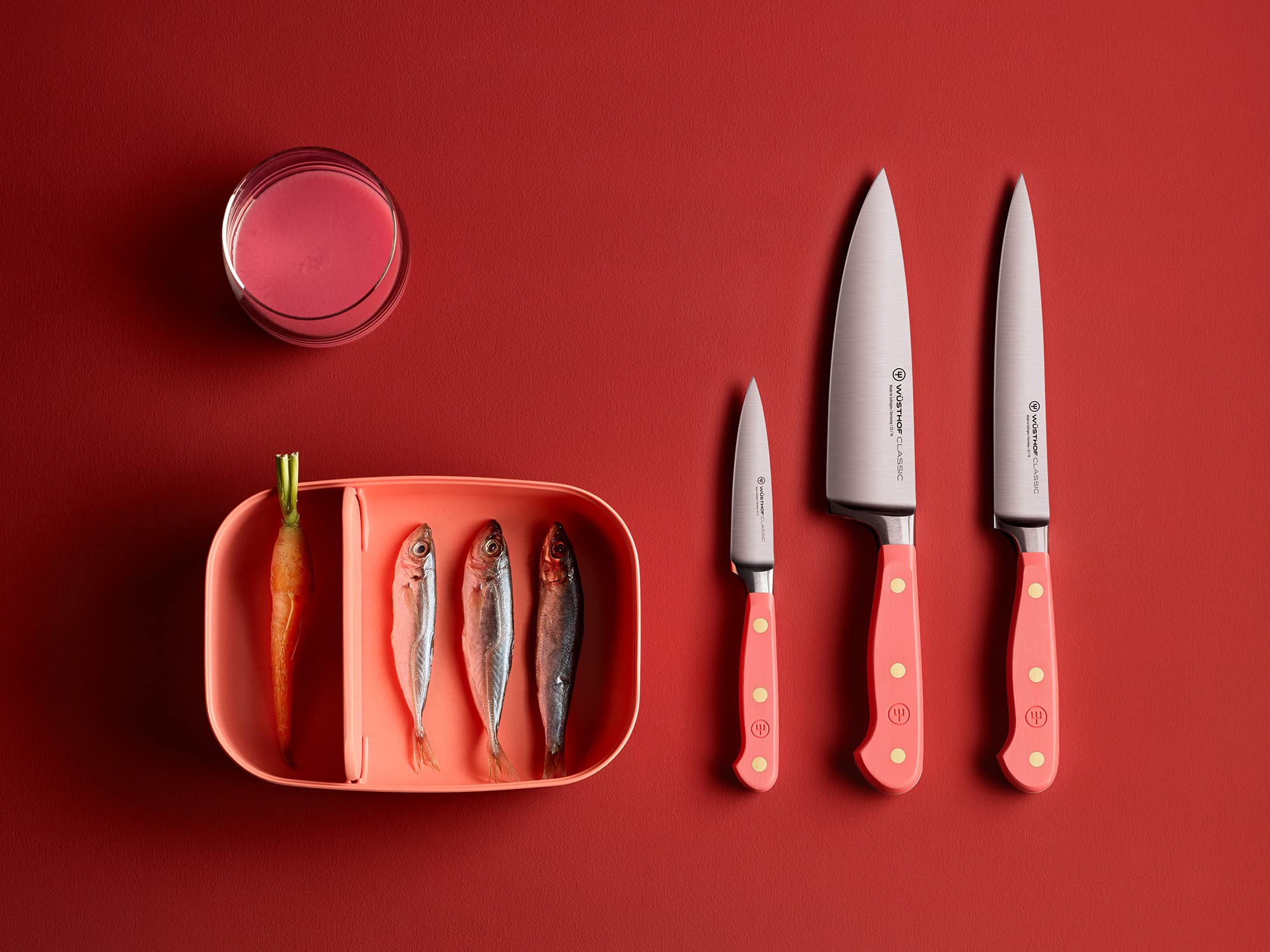w-sthof-classic-couteau-jambon-16-cm-manche-coral-peach-orange-forg-solingen image 5