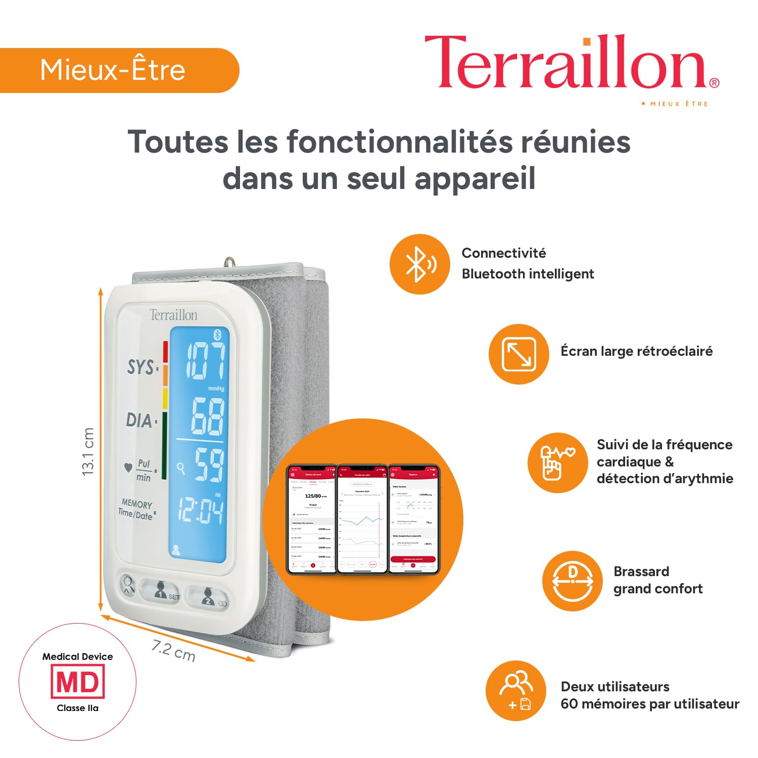 terraillon-tensiosmart-tensiom-tre-bras-connect-bluetooth-classe-iia image 3
