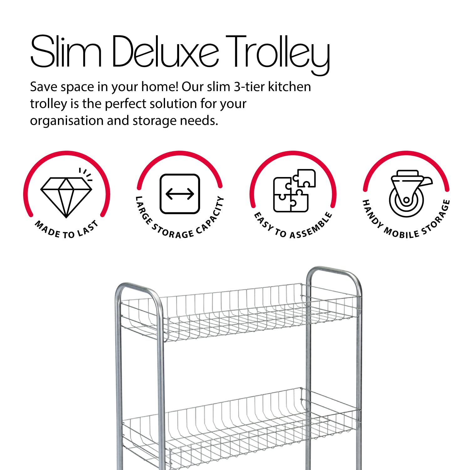 metaltex-slim-deluxe-chariot-multi-usages-3-tages-56-x-23-x-84-cm image 3