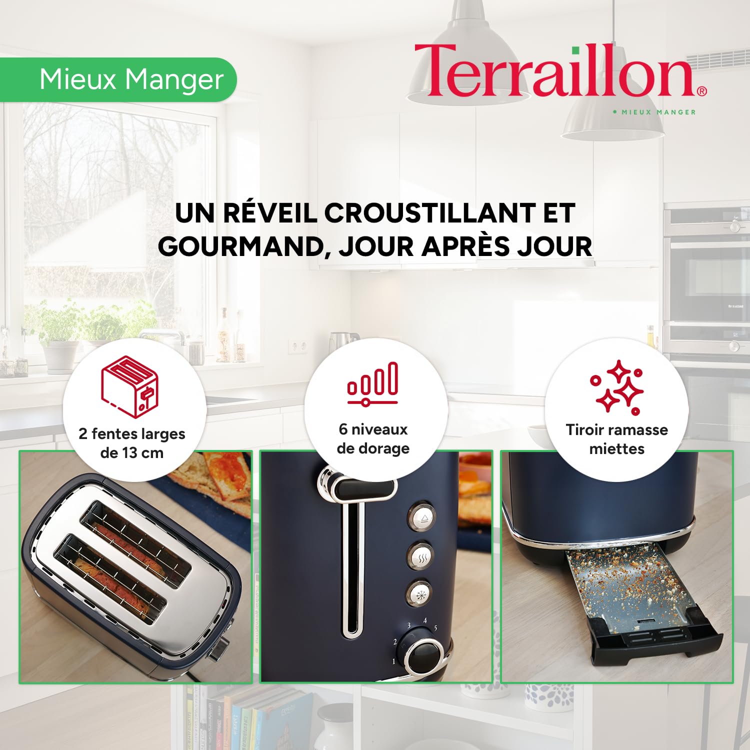grille-pain-terraillon-new-moon-2-fentes-inox-peint-1050w image 3