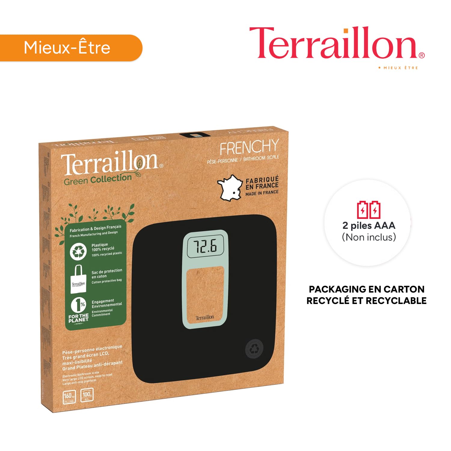 terraillon-frenchy-p-se-personne-lectronique-160-kg-plastique-recycl-fabrication image 5